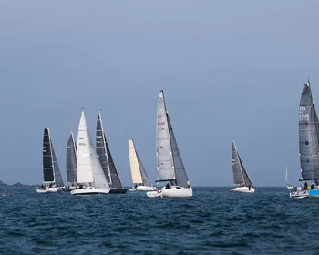 Trophée Audi Voile Saint-Malo Concessions Mouton Photo de voiliers du trophée Audi Saint-Malo Voile